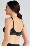Amoena Women's Performance Light Support Pocketed Mastectomy Sports Bra #658