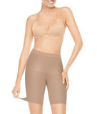Assets by Sara Blakely Mid Thigh Shaper Super Control Style #1840 Bare & Black