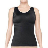 Assets by Sara Blakely Shaping Tank Top 1145/1145P in Very Bare and Black