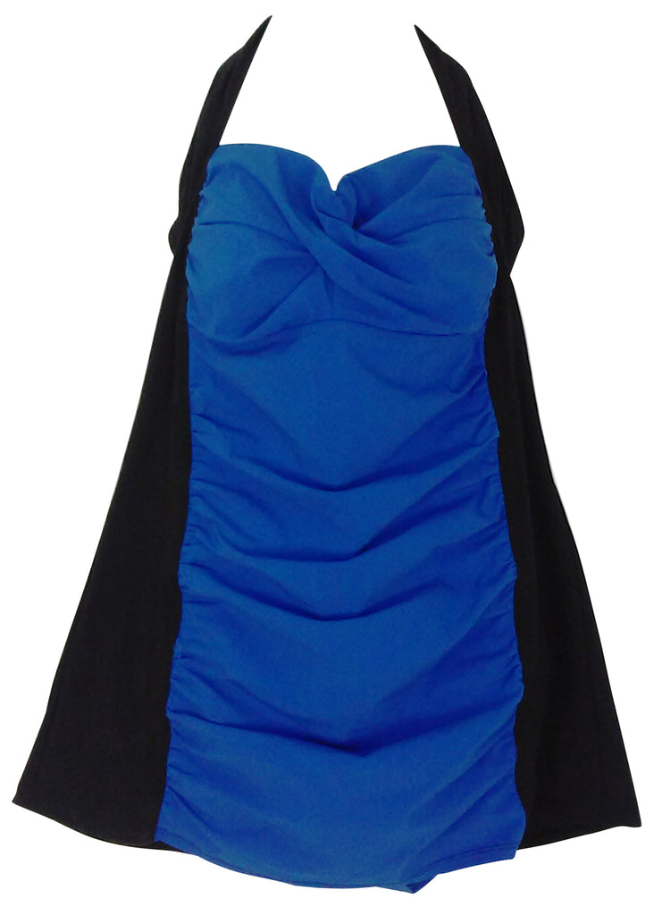 Assets By Spanx Halter Swim Dress 2048 in Real Royal Blue Atlantic Hosiery Assets By Spanx Halter Swim Dress 2048 in Real Royal Blue Atlantic Hosiery