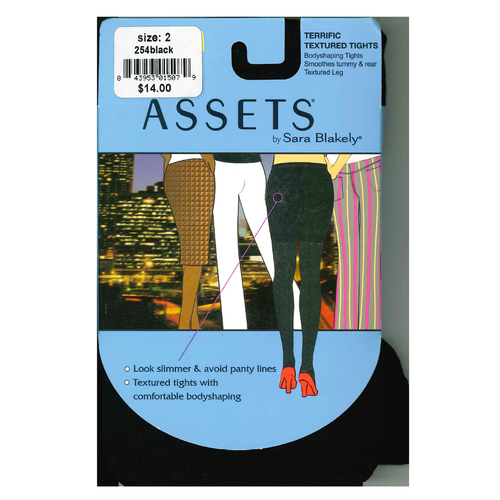 Assets Black Assets Argyle Tights – Atlantic Hosiery