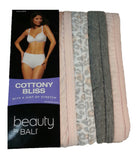 Bali Women's UG40AS Cottony Bliss Brief 4 Pk