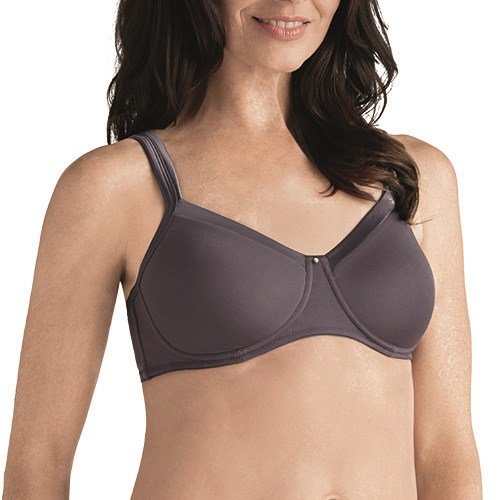 Amoena Women's Lara Satin Molded-Foam Cup Wire-Free Bra