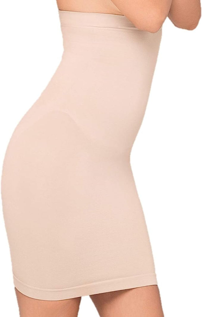 Body Wrap Women's High-Waist Slip Shapewear, Black, 55831 – Atlantic Hosiery
