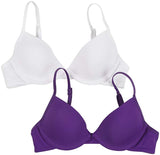 New Hanes Girls' Padded Underwire Bra 2-Pack H126