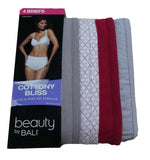 Bali Women's UG40AS Cottony Bliss Brief 4 Pk
