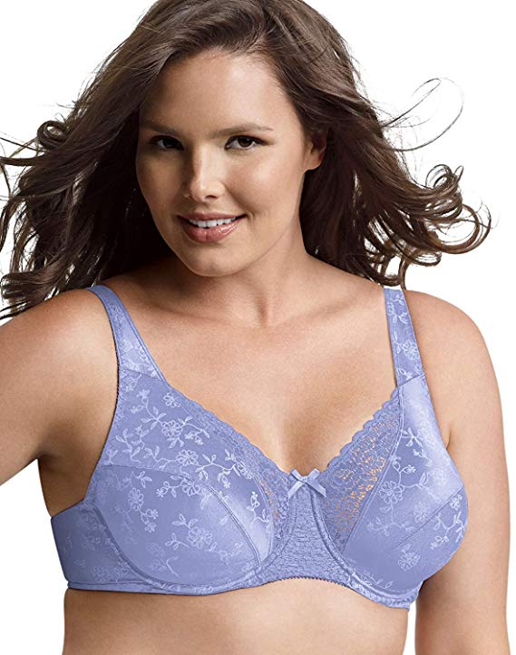 Playtex Women's Plus Size Classic Support Signature Floral