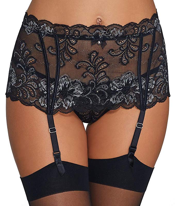 Le Mystere Women's Sophia Lace Garter Belt Atlantic Hosiery Le Mystere Women's Sophia Lace Garter Belt Atlantic Hosiery
