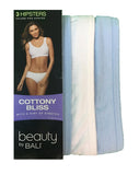 Bali Women's UT41AS Hipster Brief 3-Pack Cottony Bliss