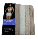 Bali Women's UG40WP Cottony Bliss Brief 4-Pack Assorted