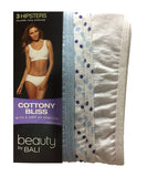 Bali Women's UT41AS Hipster Brief 3-Pack Cottony Bliss