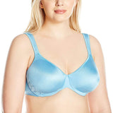 Bali Designs Women's Bali Amazing Lift Live It up Underwire Bra, Mid Sky Blue, 34C