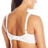 Bali Women's Plus Size Live It Up Seamless Underwire Bra, White