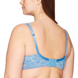 Bali Women's Desire Lace Non-Foam Underwire, Hot Springs Blue