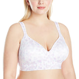 Bali Women's Comfort Revolution Flex Fit Foam Wire Free Bra with Smooth Tec Band