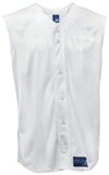 Mizuno Men's Full Button Mesh Sleeveless Baseball Jersey