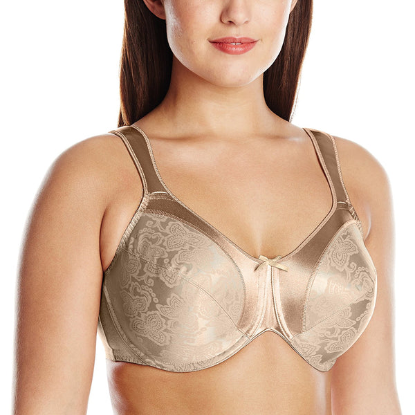 Bali Women's Satin Tracings Minimizer Underwire Bra #3562