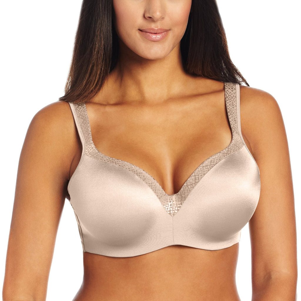 Bali Women's One Smooth U Balconette Underwire Bra DF4823, Sandshell Lace,  40C at  Women's Clothing store