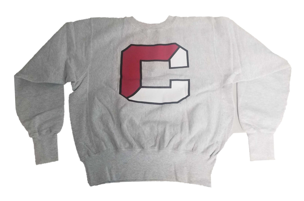 Felpa Manica Lunga Soffe Athletic, Modello Cortland Con Logo Retro, Taglie Varie Uomo