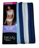 Bali Women's UG41AS Hipster Brief 4-Pack Cottony Bliss