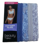 Bali Women's UG41AS Hipster Brief 4-Pack Cottony Bliss