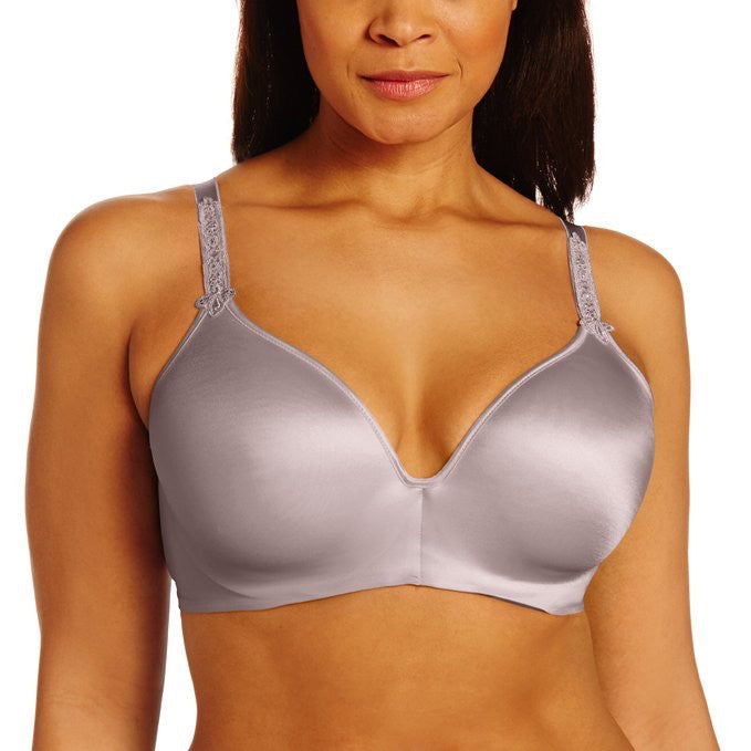 Bali Passion for Comfort Minimizer Bra, Full-Coverage Underwire Bra with  Seamless Cups, Everyday Bra, No-Bulge Smoothing, White, 44DD