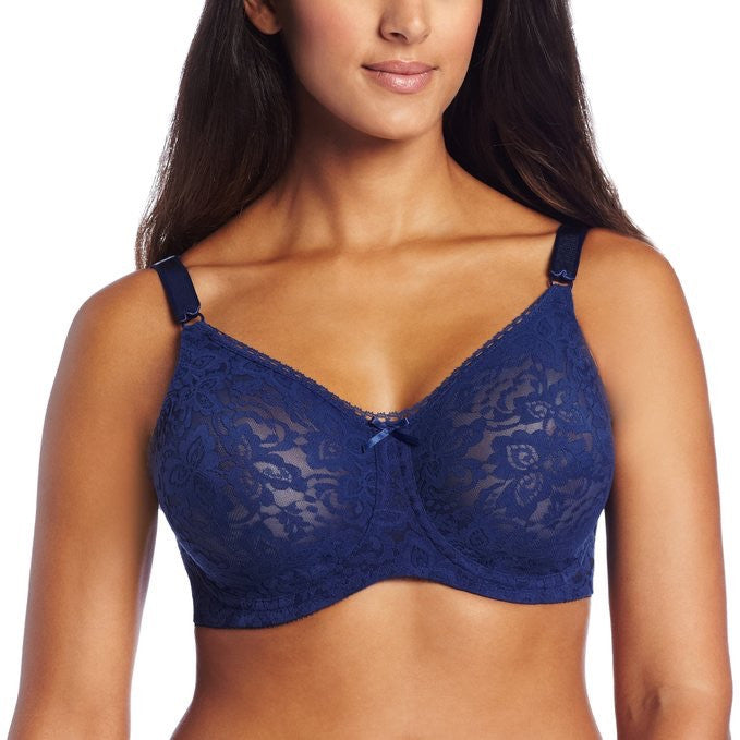 Bali Women's Lace and Smooth Underwire Bra #3432 – Atlantic Hosiery