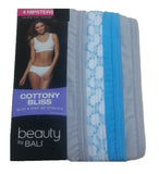 Bali Women's UG41AS Hipster Brief 4-Pack Cottony Bliss