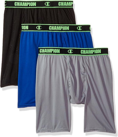 Champion Men's Active Performance Long Boxer Brief Style CHALA1