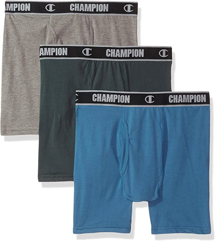 Champion Men's Cotton Performance Regular Boxer Brief Style CHCRA2