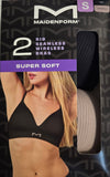 Maidenform Women's 2 Rib Seamless Wireless Bras Style 12308C