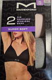 Maidenform Women's 2 Rib Seamless Wireless Bras Style 12308C