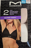Maidenform Women's 2 Rib Seamless Wireless Bras Style 12308C