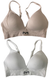 Maidenform Women's 2 Rib Seamless Wireless Bras Style 12308C