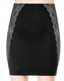 Assets by Sara Blakely Luxe And Lean Half Slip 1686 Black and Rosewater