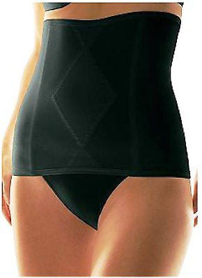 New Hanes Women's Satin Waist Cincher Style T701 In Black M, L, X-L, 2X-Large.