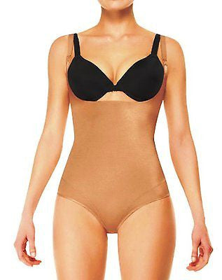 Assets by Sara Blakely Silhouette Serums Open Bust Bodysuit Style 1136