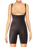 Assets by Sara Blakely 	Silhouette Serums Mid-Thigh Body Shaper Black Style #1647P