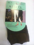 Assets by Sara Blakely 159 Shapewear Footless Tights Body Shaping Black & Brown
