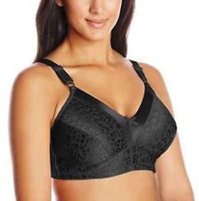 Buy JUST MY SIZEWireless Bra Pack, Full Coverage, Leopard Satin, Wirefree  Plus-Size Bra, (Sizes from 32C to 50DD) Online at desertcartINDIA