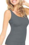 Assets by Sara Blakely Top This! Tank Style #1847 Almost Aqua Rosy Red Grey Stone Melon Slice