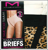 Maidenform Ladies Tummy Toning Briefs 3-Pack Nylon Plain