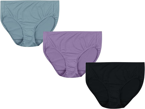 Hanes Women's ReNew Recycled Microfiber Modern Brief 3-Pack #RM39AS