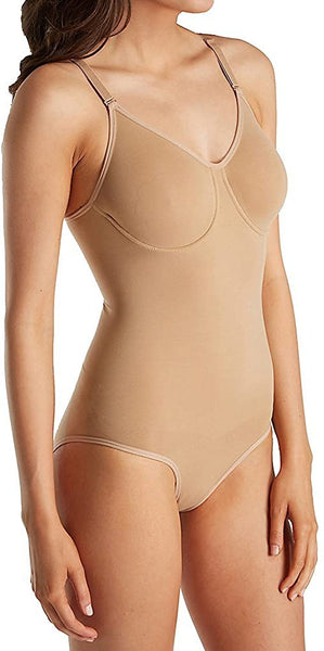 Body Wrap womens Underwire Soft Cup Bodysuit Shapewear 47001