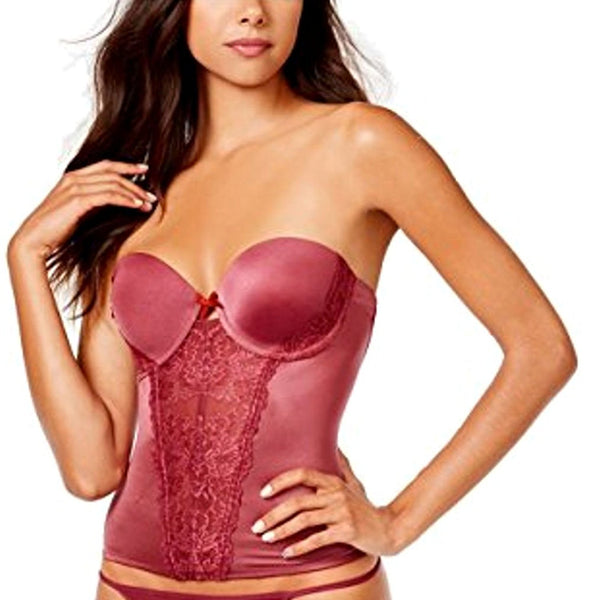 Maidenform Super Sexy Floral Lace Push-Up Bustier, MFB100