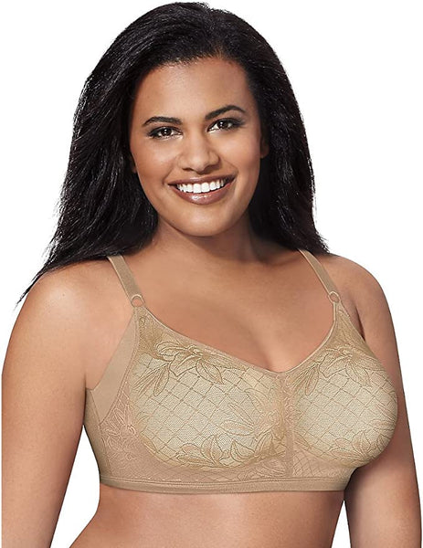 Just My Size Women's 2-Pack Undercover Slimming Wirefree Bra 1228