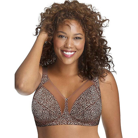 Just My Size Women's Easy On Front Close Wirefree Bra MJ1107
