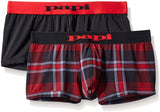 papi Men's Brazilian Cool Trunk Pack of 2 Comfort Fitting Underwear