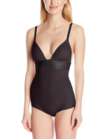 Flexees Women's Maidenform Shapewear Endlessly Smooth Plunge Bodybriefer