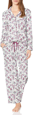 Karen Neuburger Women's Pajama Long Sleeve Girlfriend Pj Set RE0256
